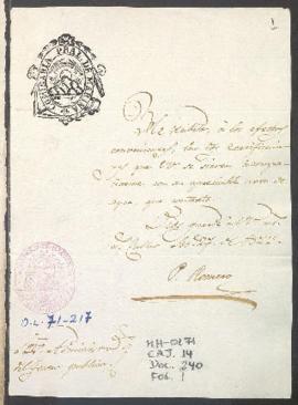 Recepción de certificaciones