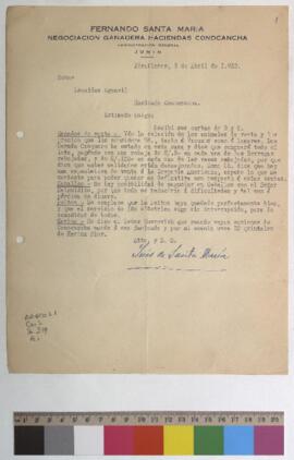 Compra de lotes d evacunos y lanares, compra de caballos y envío de harina