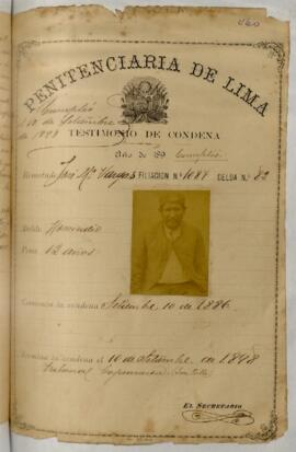 Testimonio de condena