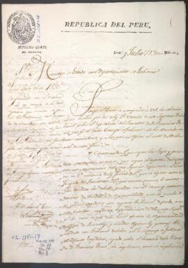 Expediente sobre secuestro de bienes