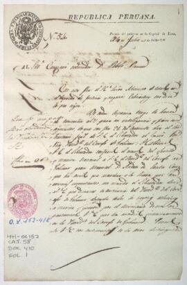 Reemplazo del presidente del Consejo de Gobierno