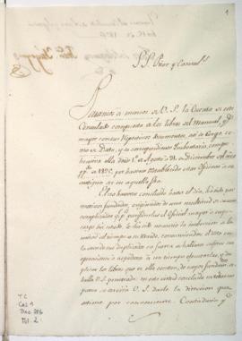 Remisión de libros de cuenta