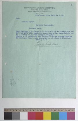 Entrega de borregas y envío de timbres fiscales