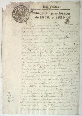 Escritura de obligación
