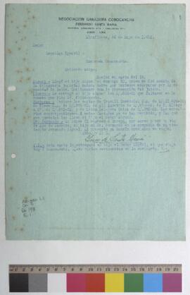 Diligencia judicial, envío de facturas y viaje