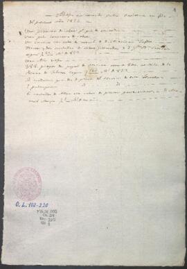 Razón de valor de alhajas y otras existencias