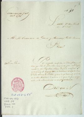 Despacho de oficial primero de comisaría