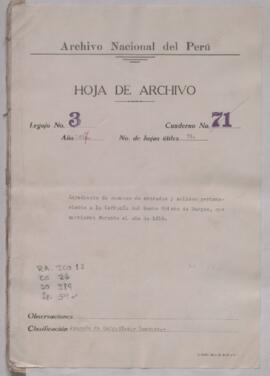 Comprobantes de cuenta