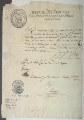 Solicitud de licencia de salida para barco