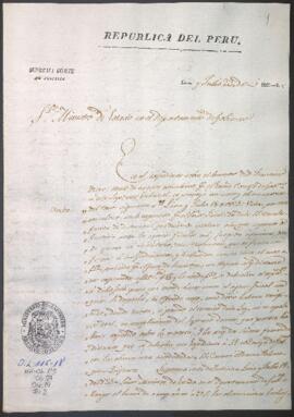 Expediente sobre secuestro de bienes