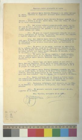 Contrato de provisión de carne