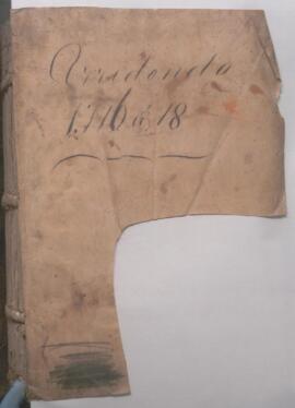 Protocolo notarial de F. Cayetano deArredondo