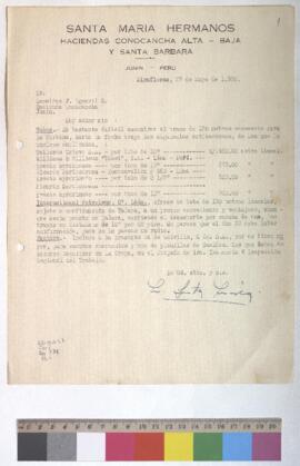 Cotizaciones de tubos y envío de facturas