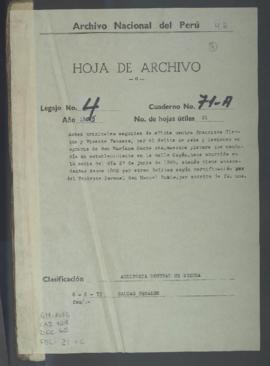Robo y lesiones