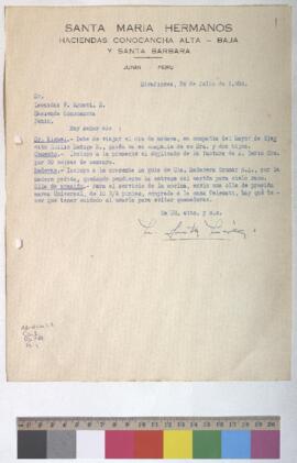 Envío de duplicado de factura y olla a presión