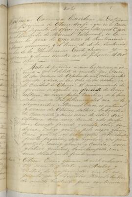 Testimonios de condena