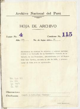 Aprobación de cuentas