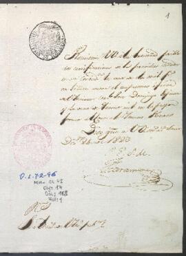 Solicitud de certificados de partidas