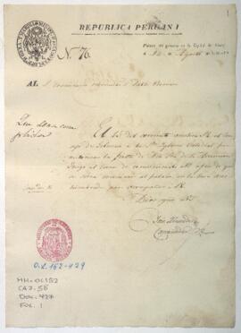 Autorización de fiesta de Nuestra Sra. De la Asunción