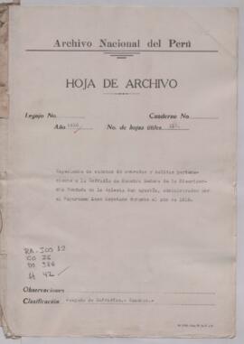 Comprobantes de cuenta