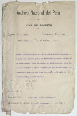 Pago de réditos de censo