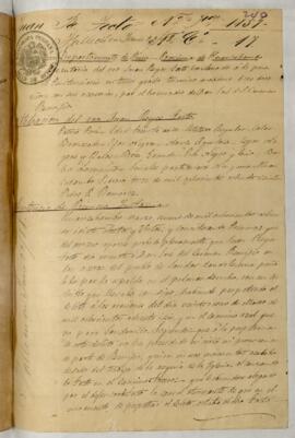 Testimonios de condena