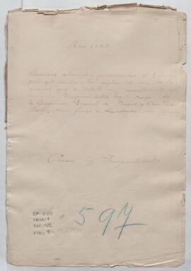 Solicitud de limosnas