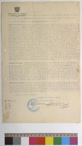 Certificado de indemnización