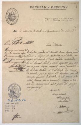 Contrato de un buque